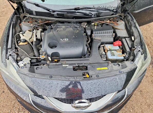 1N4AA6AP2GC379839 2016 NISSAN MAXIMA Black უკანა სალონის ხედი