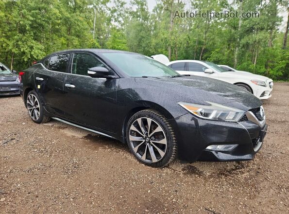 1N4AA6AP2GC379839 2016 NISSAN MAXIMA Black წინა მარჯვენა