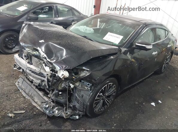 1N4AA6AP2GC382871 2016 NISSAN MAXIMA Black Front left
