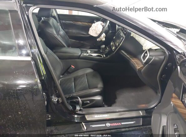 1N4AA6AP2GC382871 2016 NISSAN MAXIMA Black Front interior view
