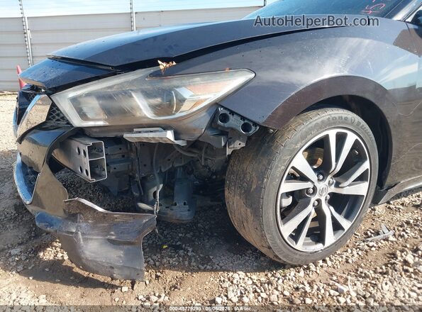 1N4AA6AP2GC390100 2016 NISSAN MAXIMA Black Դիմացի տեսք