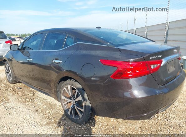 1N4AA6AP2GC390100 2016 NISSAN MAXIMA Black Հետևի ձախ