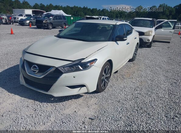 1N4AA6AP2GC391117 2016 NISSAN MAXIMA White Передня ліва чверть