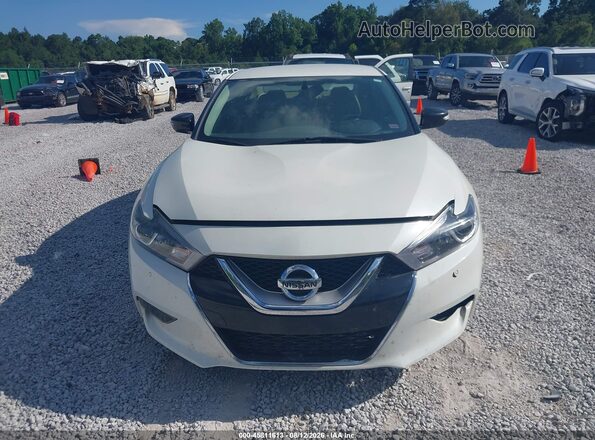 1N4AA6AP2GC391117 2016 NISSAN MAXIMA White Вид панелі приладів