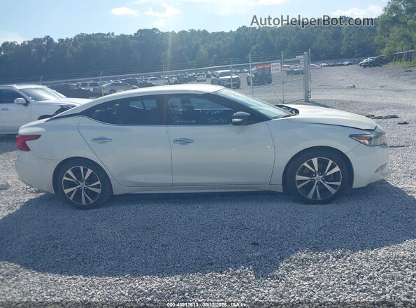 1N4AA6AP2GC391117 2016 NISSAN MAXIMA White Вид щитка приладів