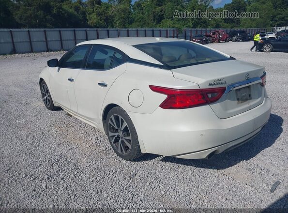 1N4AA6AP2GC391117 2016 NISSAN MAXIMA White Задня ліва чверть