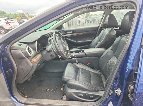 1N4AA6AP2GC391859 2016 NISSAN MAXIMA Blue Vista interior delantera
