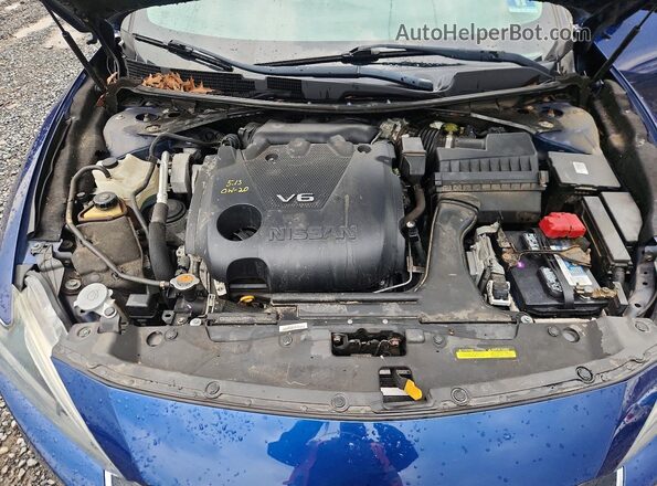 1N4AA6AP2GC391859 2016 NISSAN MAXIMA Blue Vista interior trasera