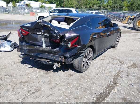 1N4AA6AP2GC399430 2016 NISSAN MAXIMA Black უკანა მარჯვენა