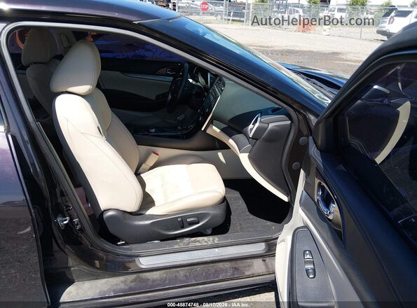 1N4AA6AP2GC399430 2016 NISSAN MAXIMA Black წინა სალონის ხედი