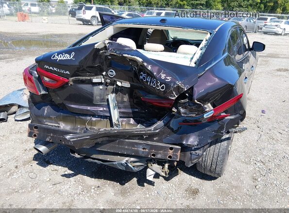 1N4AA6AP2GC399430 2016 NISSAN MAXIMA Black წინა ხედი
