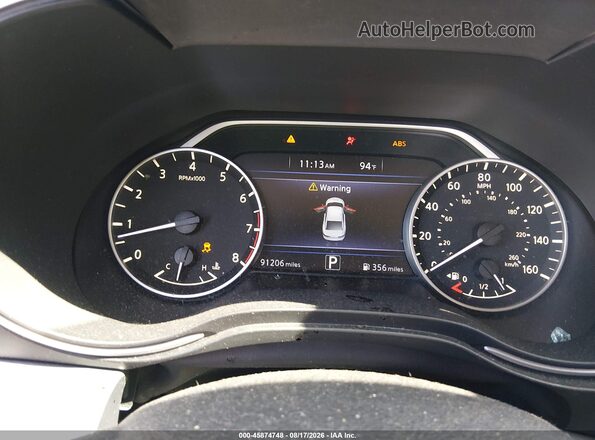 1N4AA6AP2GC399430 2016 NISSAN MAXIMA Black უკანა სავარძლების ხედი