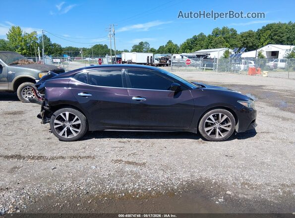1N4AA6AP2GC399430 2016 NISSAN MAXIMA Black უკანა სალონის ხედი