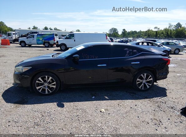 1N4AA6AP2GC399430 2016 NISSAN MAXIMA Black სალონის 360-გრადუსიანი ხედი