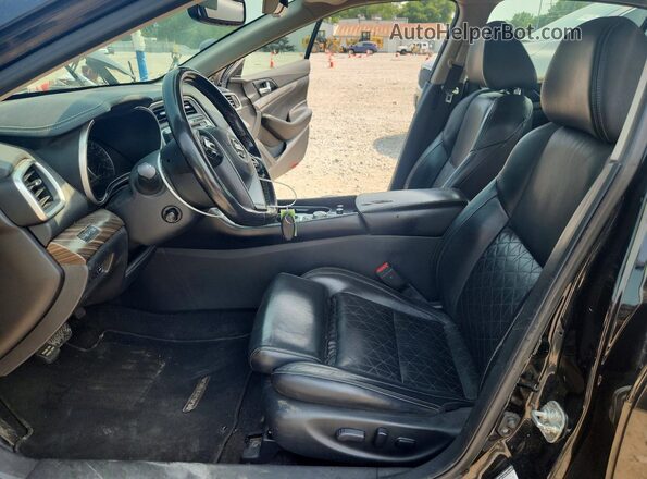 1N4AA6AP2GC403153 2016 NISSAN MAXIMA Black Front interior view