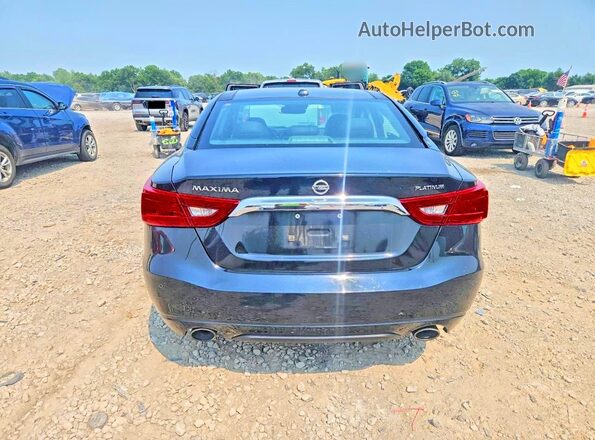 1N4AA6AP2GC403153 2016 NISSAN MAXIMA Black Rear view