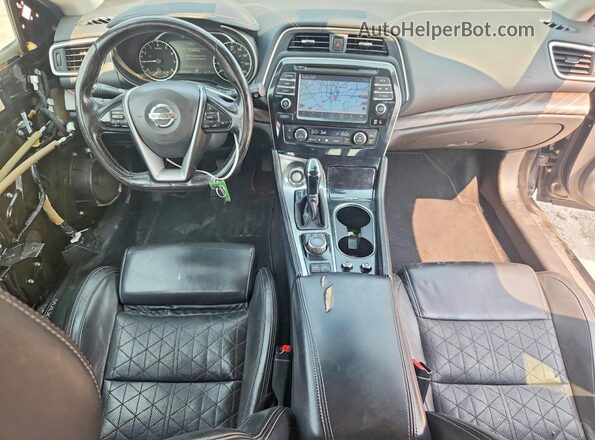 1N4AA6AP2GC403153 2016 NISSAN MAXIMA Black Dashboard view