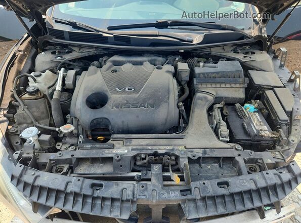 1N4AA6AP2GC403153 2016 NISSAN MAXIMA Black Rear interior view