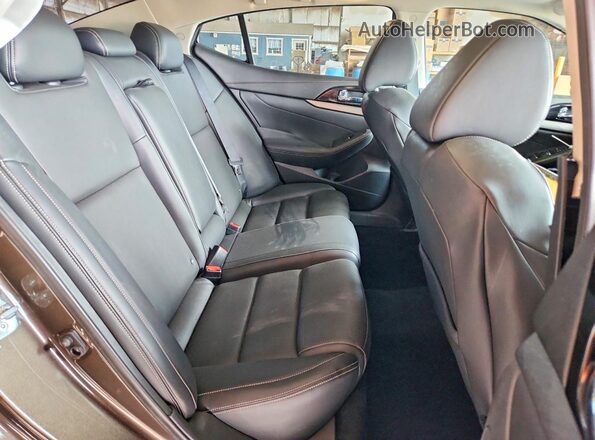 1N4AA6AP2GC405419 2016 NISSAN MAXIMA Brown უკანა სავარძლების ხედი