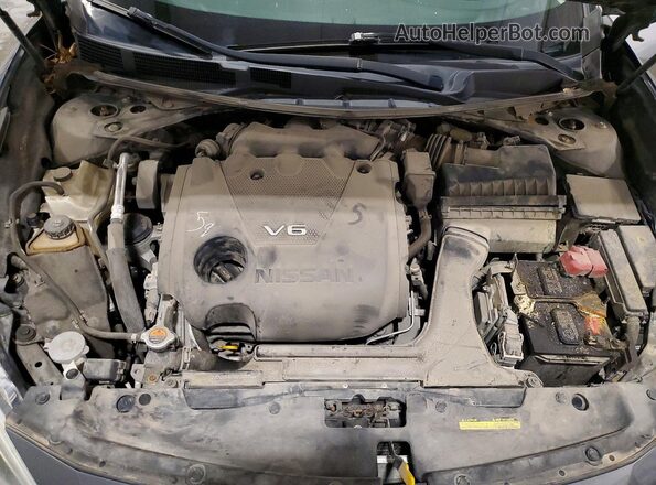 1N4AA6AP2GC422270 2016 NISSAN MAXIMA Gray Widok wnętrza z tyłu