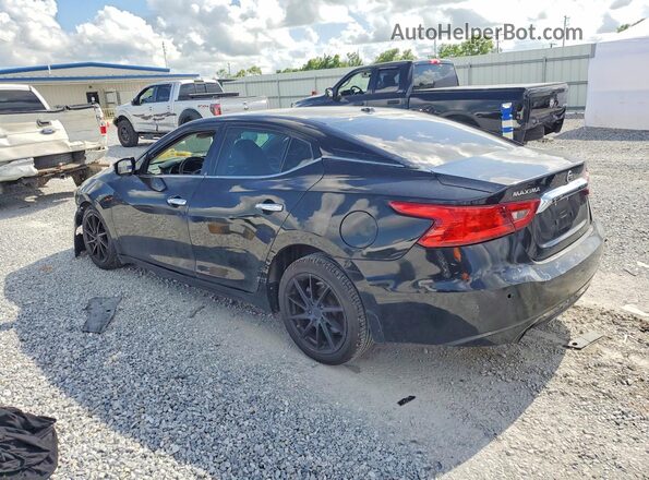 1N4AA6AP2GC443412 2016 NISSAN MAXIMA Black Trasero izquierdo