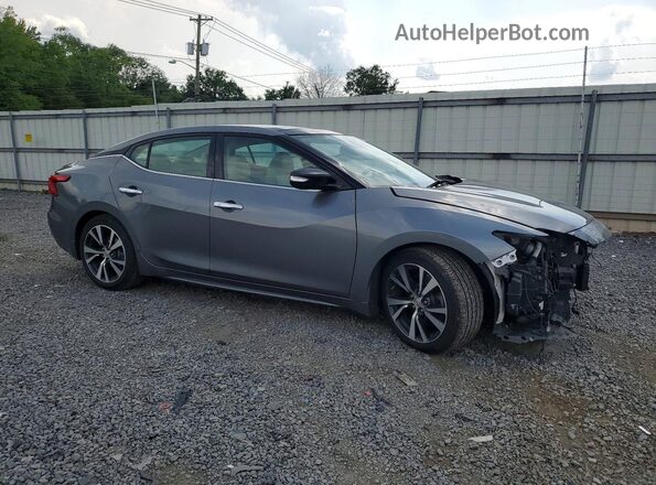 1N4AA6AP2HC361276 2017 NISSAN MAXIMA Gray Przód prawy