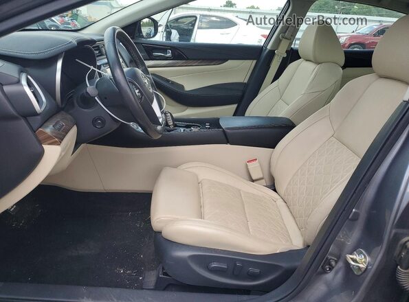 1N4AA6AP2HC361276 2017 NISSAN MAXIMA Gray Widok wnętrza z przodu
