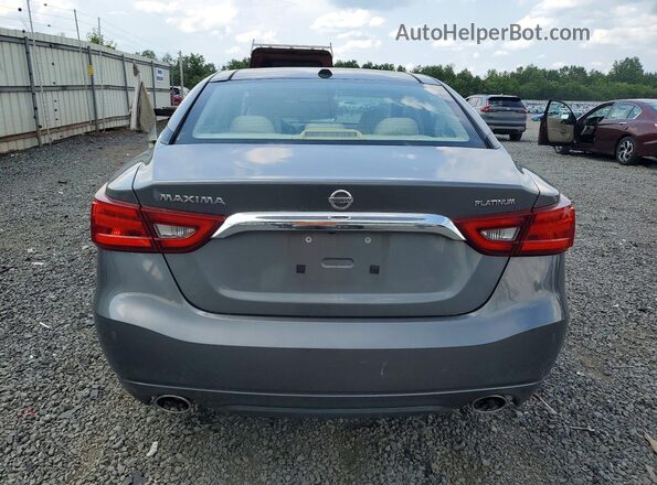 1N4AA6AP2HC361276 2017 NISSAN MAXIMA Gray Widok z tyłu