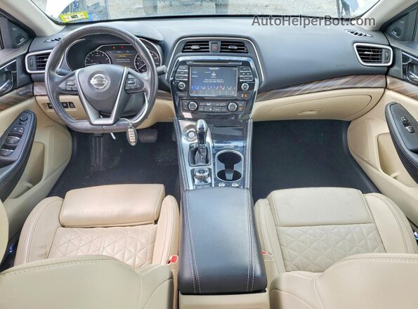 1N4AA6AP2HC361276 2017 NISSAN MAXIMA Gray Widok deski rozdzielczej