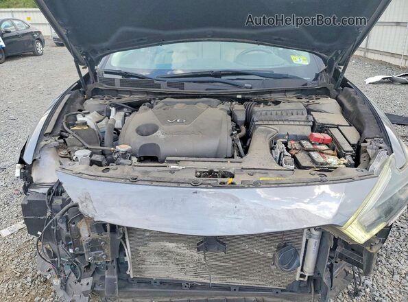 1N4AA6AP2HC361276 2017 NISSAN MAXIMA Gray Widok wnętrza z tyłu