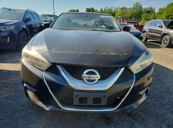 1N4AA6AP2HC362461 2017 NISSAN MAXIMA Black წინა ხედი