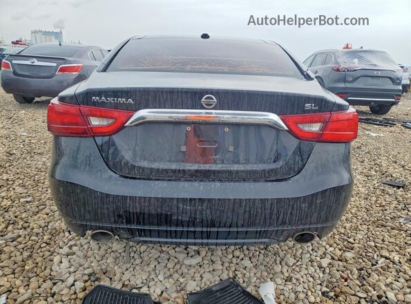 1N4AA6AP2HC363996 2017 NISSAN MAXIMA Black Вид ззаду