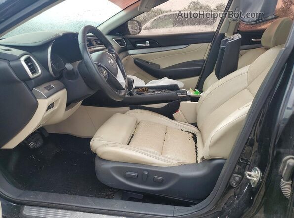 1N4AA6AP2HC363996 2017 NISSAN MAXIMA Black Вид салону спереду