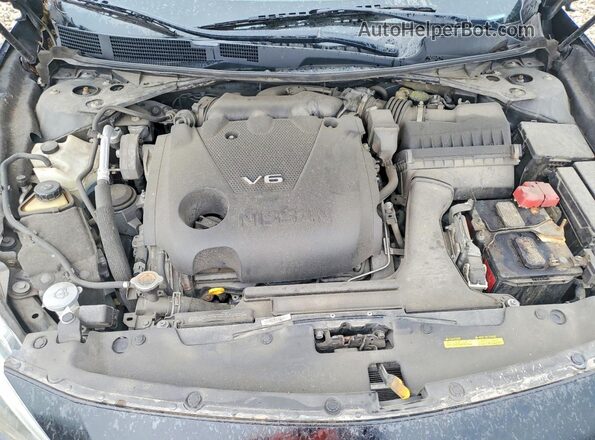 1N4AA6AP2HC363996 2017 NISSAN MAXIMA Black Вид задньої частини салону