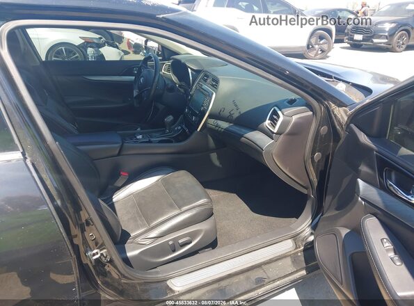 1N4AA6AP2HC364145 2017 NISSAN MAXIMA Black Vista interior delantera