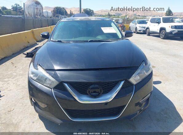 1N4AA6AP2HC364145 2017 NISSAN MAXIMA Black Vista interior trasera