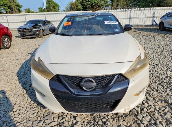1N4AA6AP2HC369958 2017 NISSAN MAXIMA White Դիմացի տեսք