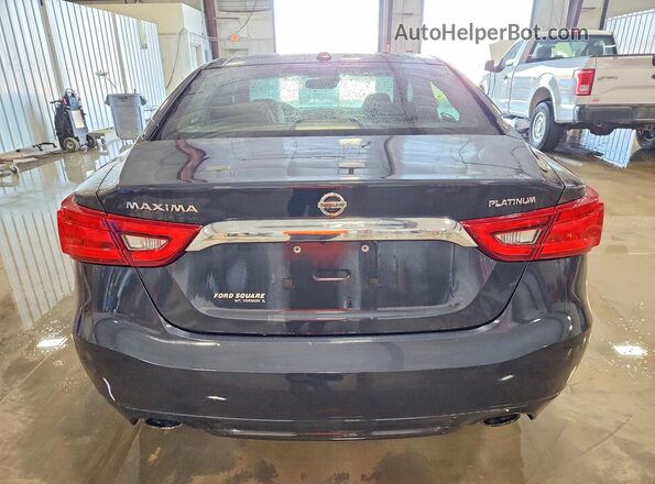 1N4AA6AP2HC378482 2017 NISSAN MAXIMA Charcoal Vista trasera