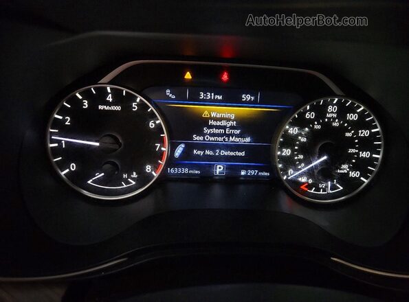 1N4AA6AP2HC378482 2017 NISSAN MAXIMA Charcoal Vista del cuadro de instrumentos
