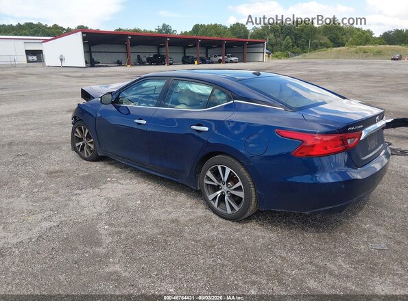 1N4AA6AP2HC385741 2017 NISSAN MAXIMA Blue Tył lewy