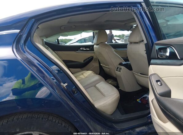 1N4AA6AP2HC385741 2017 NISSAN MAXIMA Blue Widok naklejki z numerem VIN