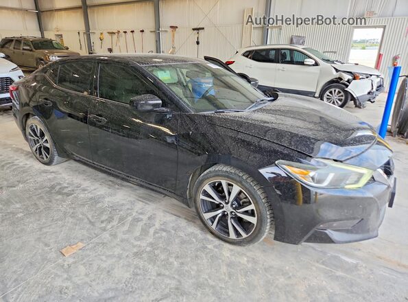 1N4AA6AP2HC387764 2017 NISSAN MAXIMA Black Передня права чверть