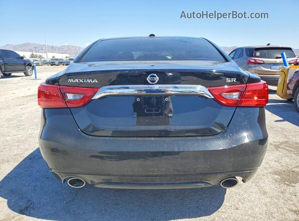 1N4AA6AP2HC401565 2017 NISSAN MAXIMA Black Rear view
