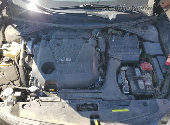 1N4AA6AP2HC401565 2017 NISSAN MAXIMA Black Rear interior view