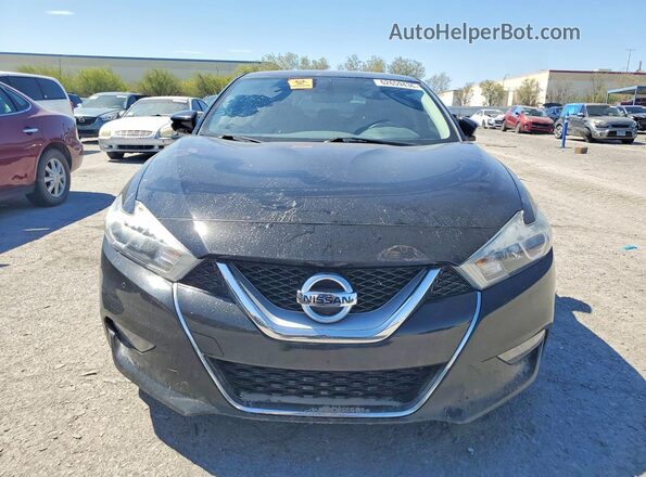 1N4AA6AP2HC401565 2017 NISSAN MAXIMA Black Front view