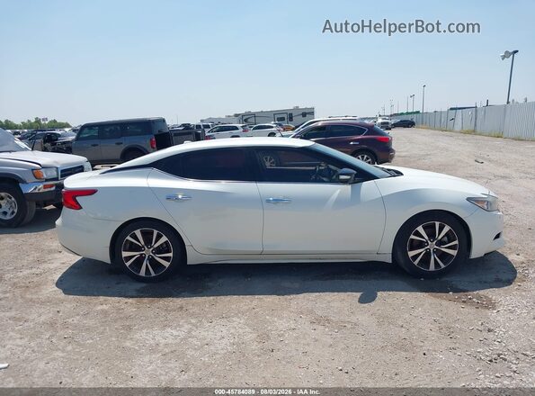 1N4AA6AP2HC414557 2017 NISSAN MAXIMA White უკანა სალონის ხედი