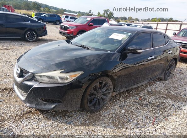1N4AA6AP2HC416440 2017 NISSAN MAXIMA Black Vista tres cuartos delantera izquierda