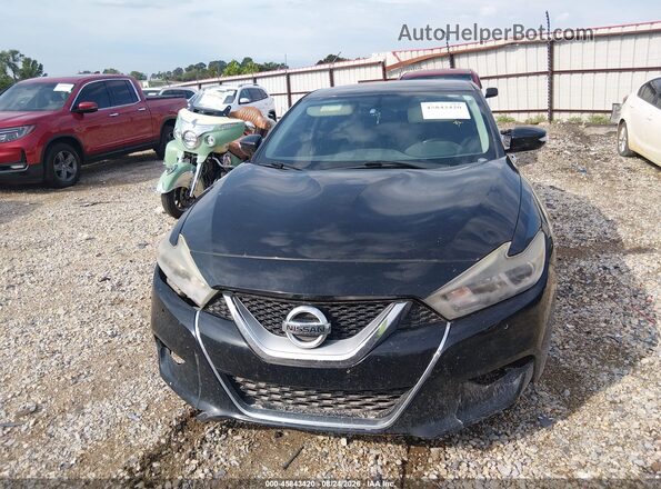 1N4AA6AP2HC416440 2017 NISSAN MAXIMA Black Vista del cuadro de instrumentos