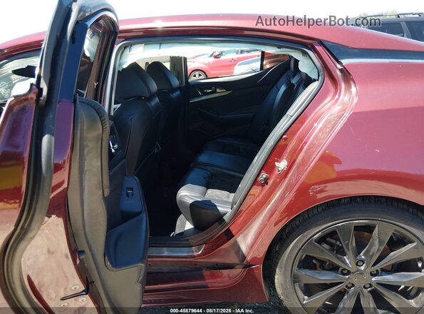 1N4AA6AP2HC419449 2017 NISSAN MAXIMA Burgundy Widok naklejki z numerem VIN