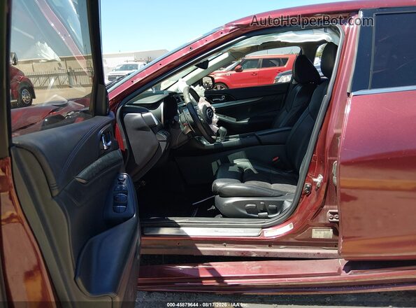 1N4AA6AP2HC419449 2017 NISSAN MAXIMA Burgundy Widok wnętrza z przodu